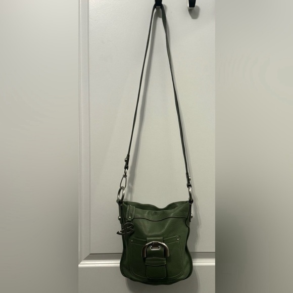 💚B Makowsky Convertible Crossbody/ Shoulder Bag - Picture 2 of 9